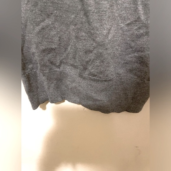 Sz S women Cielo Jeans USA crew neck puff sleeve soft and sexy stretch grey - Picture 11 of 14